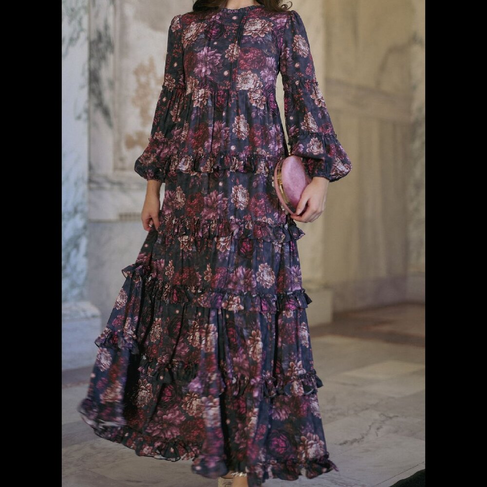 Dainty Jewells Whimsical Waltz MAXI Dress NWT 4XL - NEVER WORN - SOLD OUT ONLINE